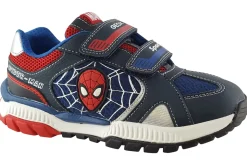BOY Geox Velcro | Breathable Membrane<Spiderman Tuono J35AXB Boys Sports Trainers