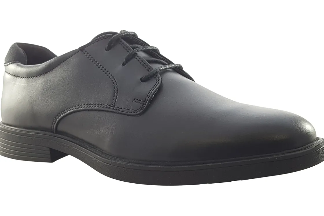 BOY Geox Junior Boys | Senior Boys<Zheeno Boy J36LAA Boys Leather School Shoes