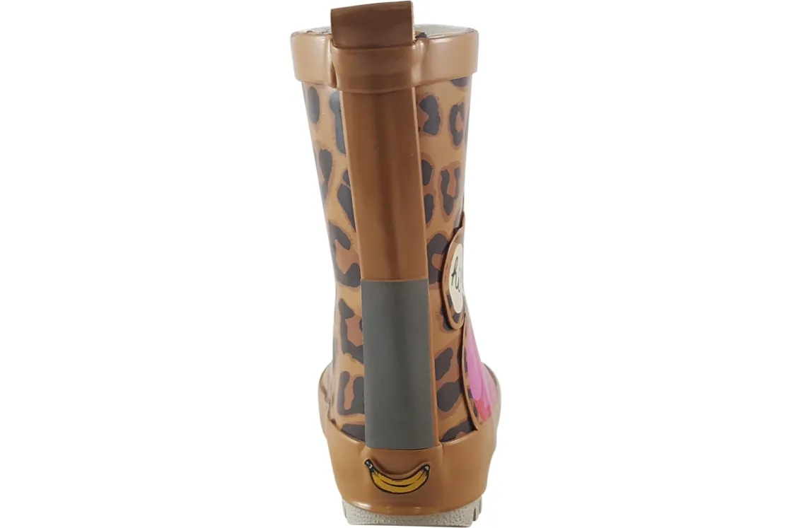 Go Banana's Pull On | Removable Insole<Flamingo Rain Boot Girls Wellingtons