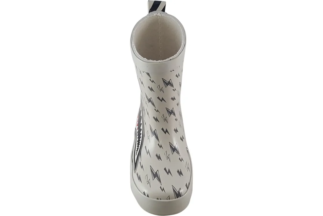 BOY Go Banana's Pull On | Removable Insole<Shark Rain Boot Boys Wellingtons