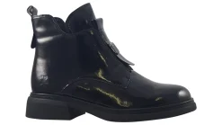 Women 2Go Womens Boots<Billie 8986501 Womens Leather Patent Ankle Boots