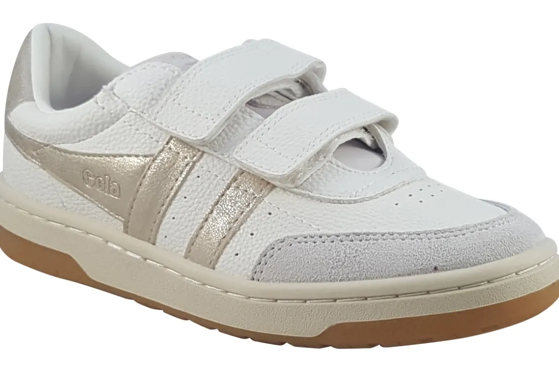 Gola Velcro | Girls Trainers<Falcon Mirror Strap CKA732 Girls Trainers