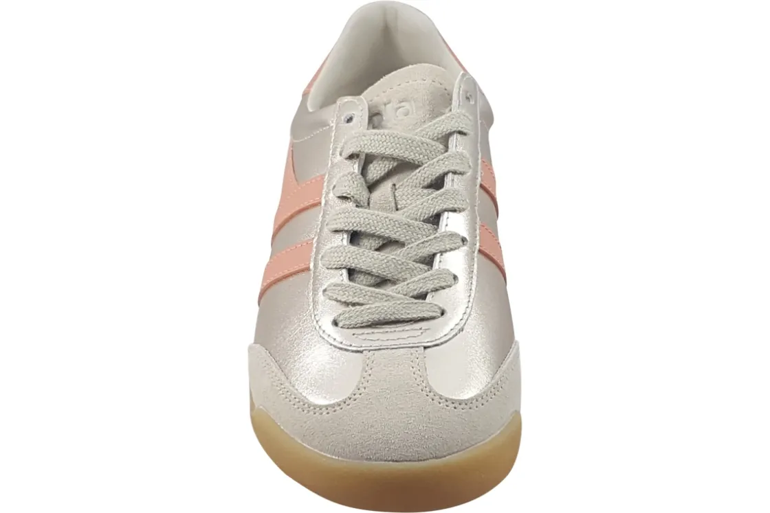 Women Gola Womens Fashion Trainers<Torpedo Glimmer CLB742 Womens Leather Fashion Trainers