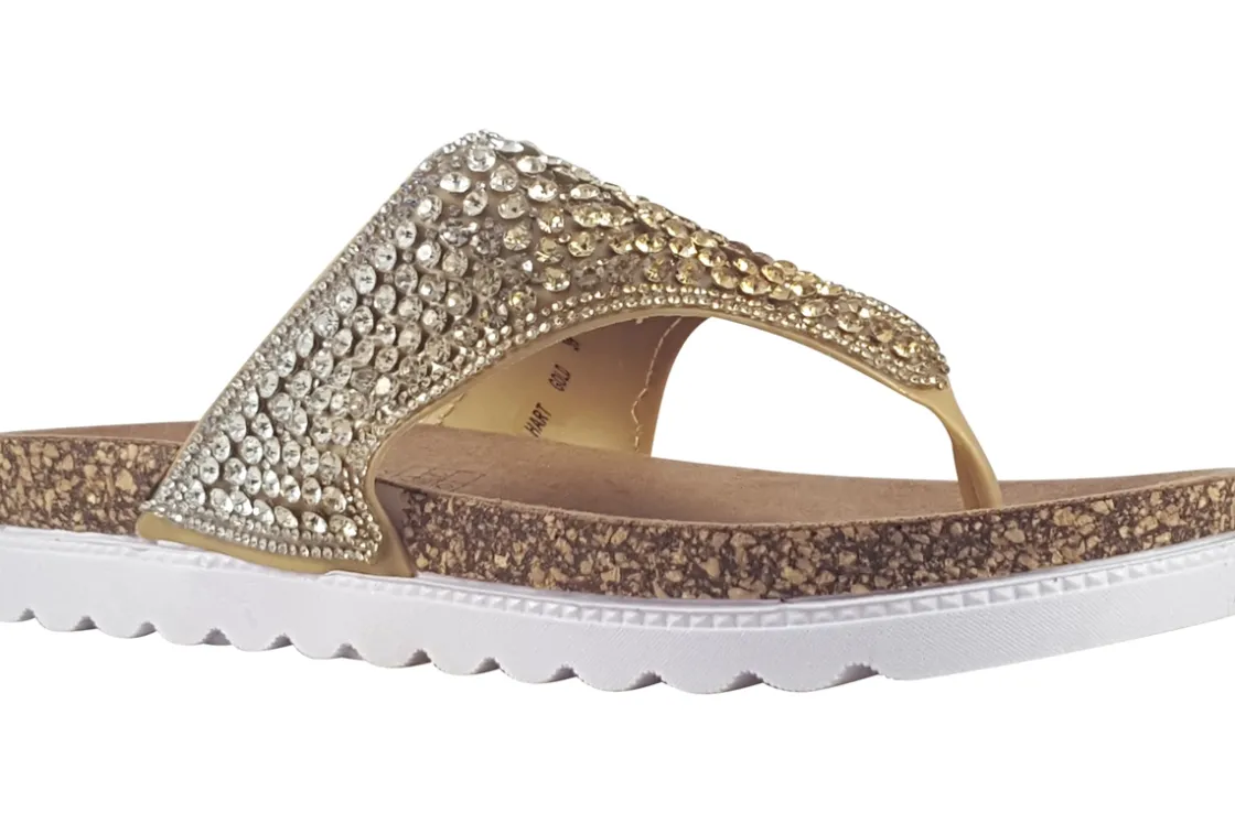 Women Heavenly Feet Womens Sandals<Hart Womens Sandals