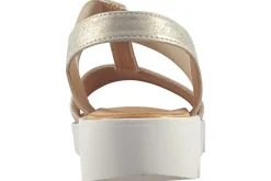 Women Heavenly Feet Womens Sandals<Ritz Shimmer Womens Wedge Sandals