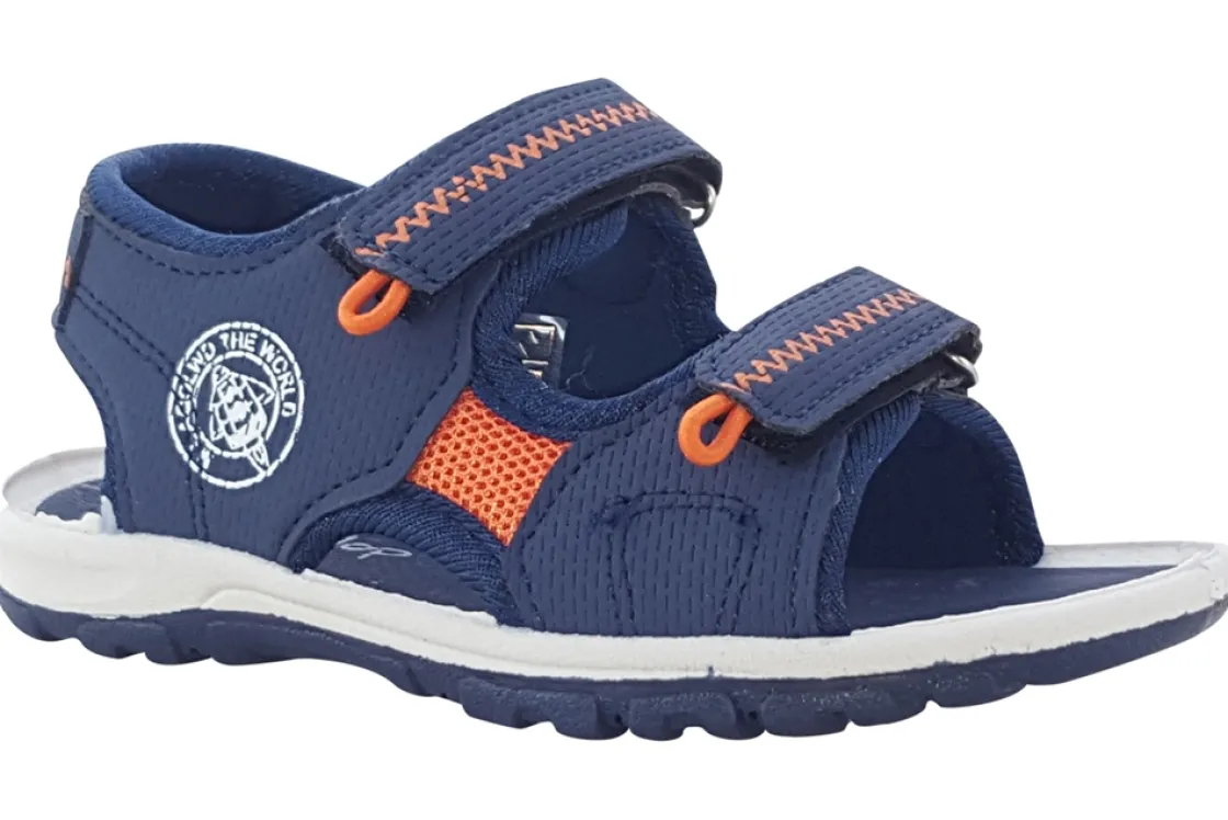 BOY Hengst Velcro | Boys Sandals<Sporty Sea S65452 Boys Sandals