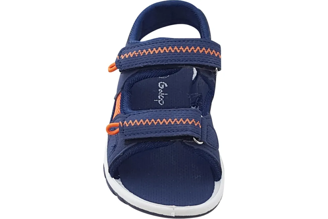 BOY Hengst Velcro | Boys Sandals<Sporty Sea S65452 Boys Sandals