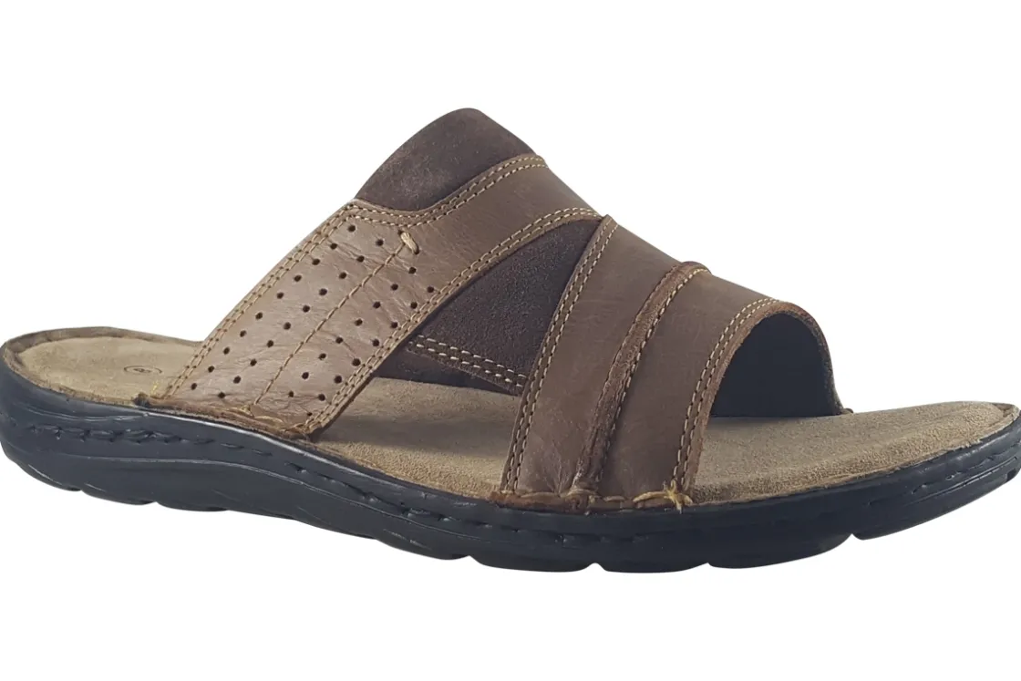 Hush Puppies Sliders & Mules | Mens Sandals<Archer Mule Mens Leather Sandals