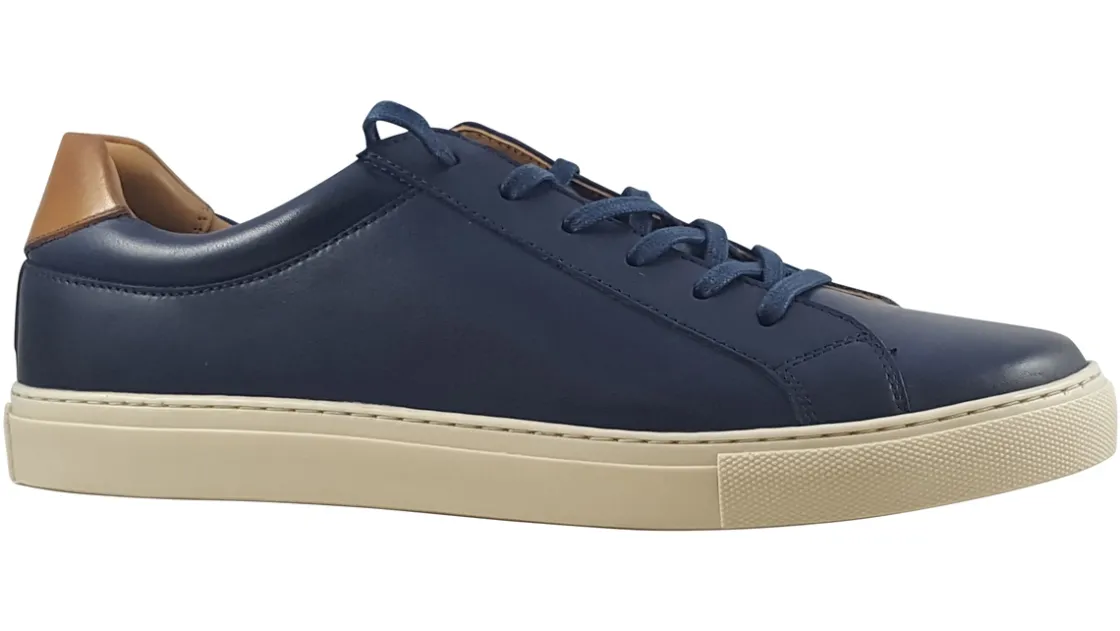 Hush Puppies Plain Toe | Mens Shoes<Colton Mens Leather Fashion Trainers