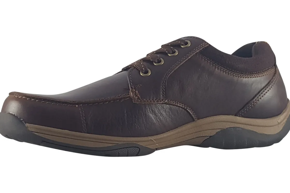Hush Puppies Mens Shoes<Derek Lace Up Mens Leather Shoes