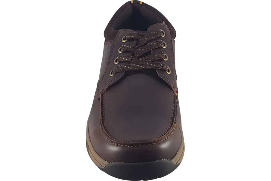Hush Puppies Mens Shoes<Derek Lace Up Mens Leather Shoes