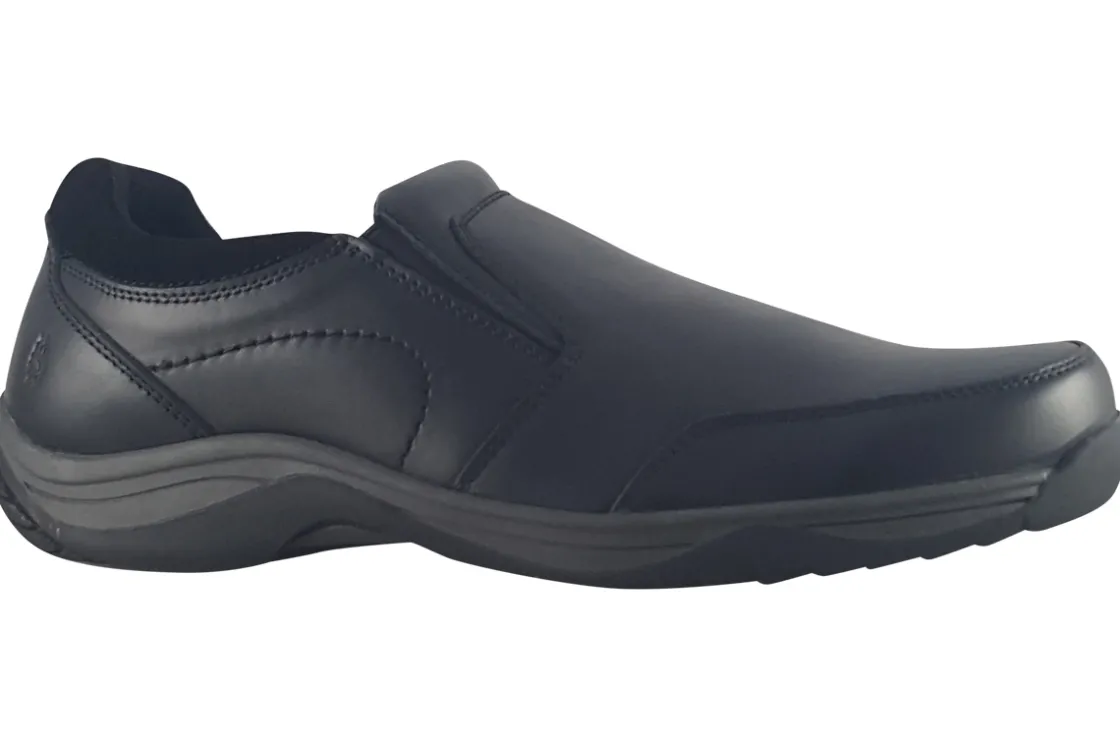 Hush Puppies Apron Toe | Mens Shoes<Donald Slip On Mens Leather Shoes