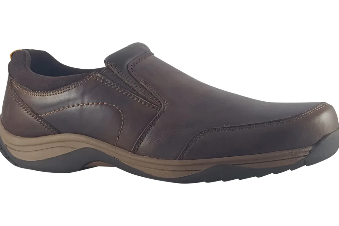 Hush Puppies Apron Toe | Mens Shoes<Donald Slip On Mens Leather Shoes