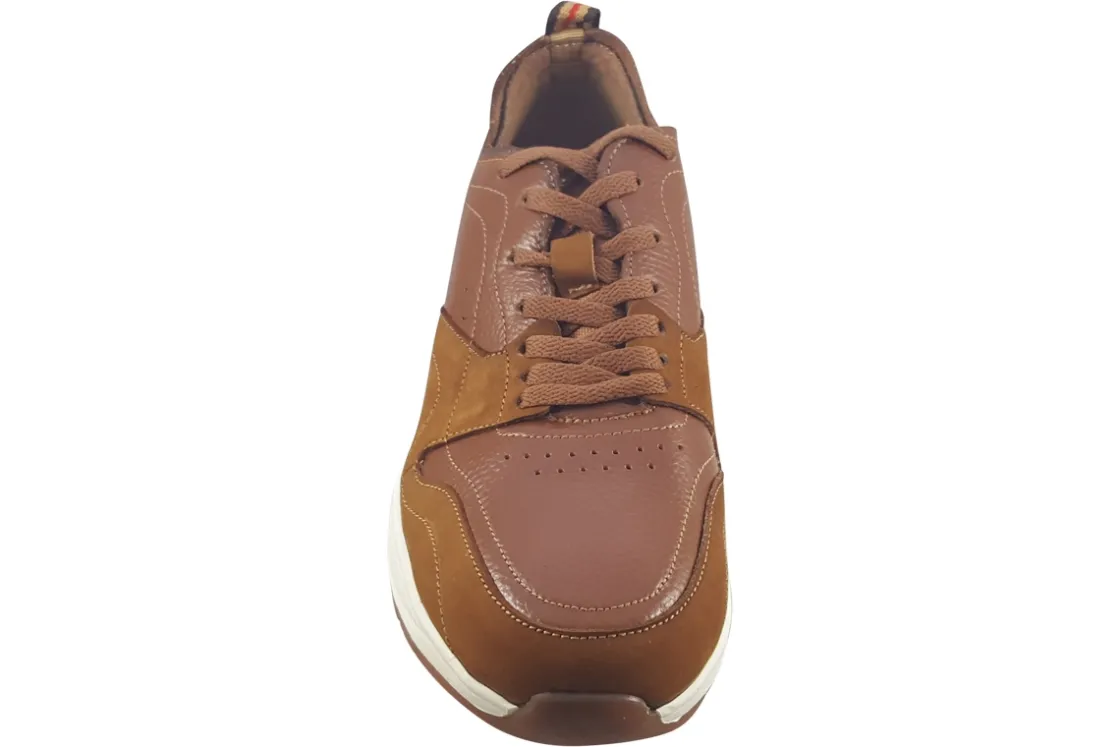 Hush Puppies Apron Toe | Mens Shoes<Fabio 39624 Mens Leather Fashion Trainers