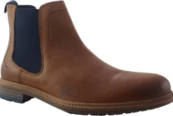 Hush Puppies Plain Toe | Mens Boots<Justin Mens Leather Chelsea Boot