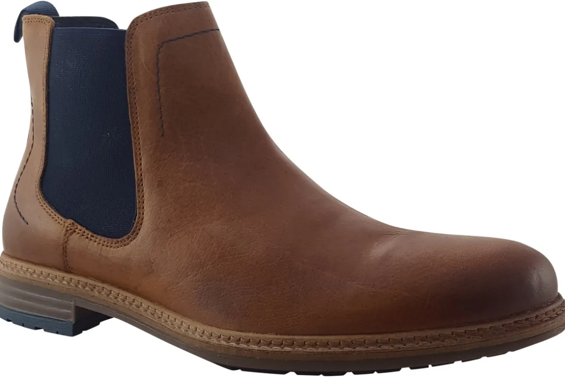 Hush Puppies Plain Toe | Mens Boots<Justin Mens Leather Chelsea Boot