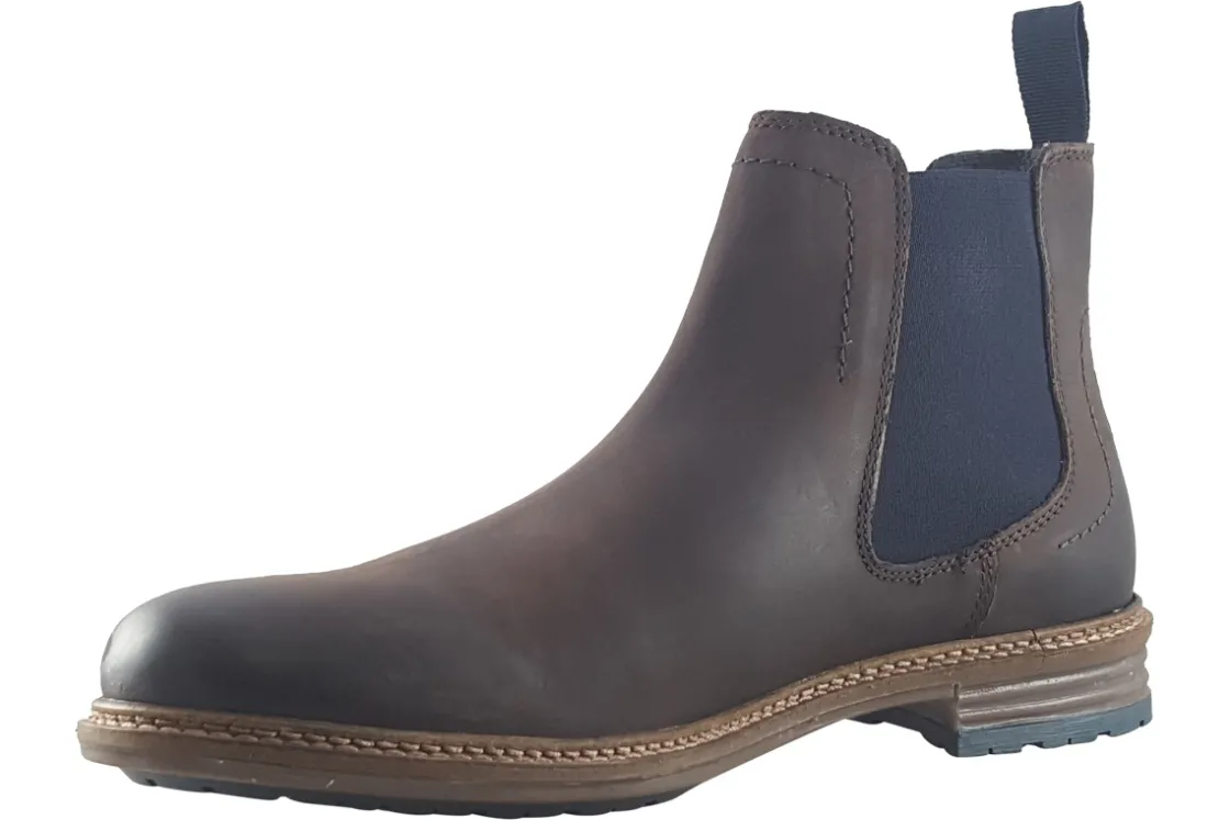 Hush Puppies Plain Toe | Mens Boots<Justin Mens Leather Chelsea Boot