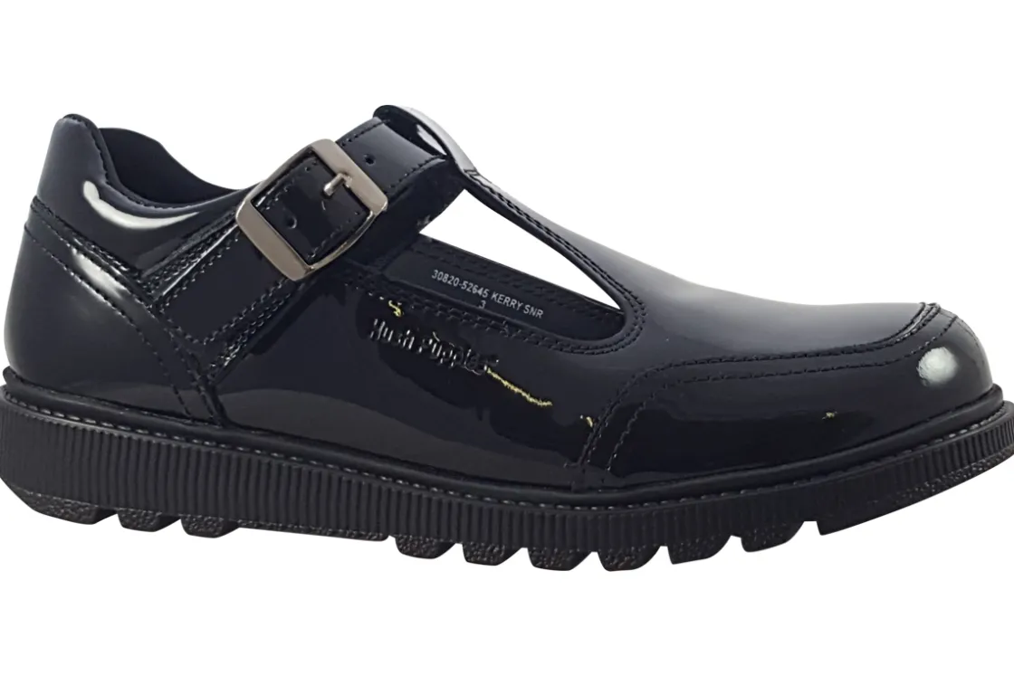 Women Hush Puppies Senior Girls | Womens Shoes<Kerry Womens Leather T-Bar Shoes