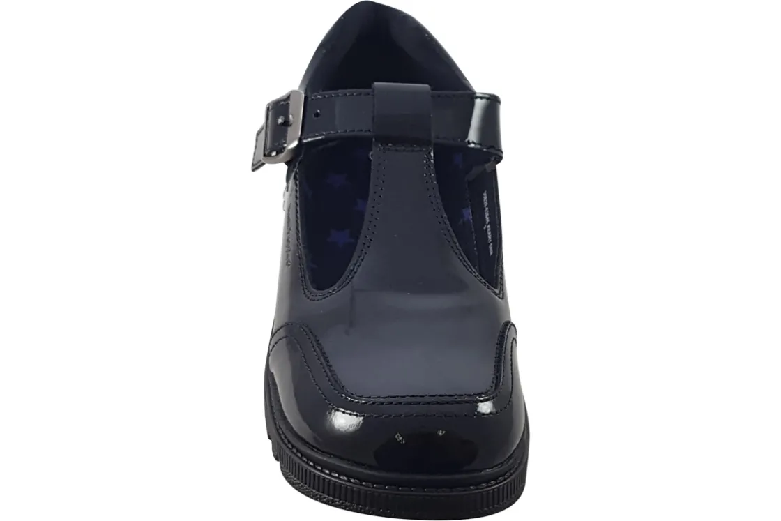 Women Hush Puppies Senior Girls | Womens Shoes<Kerry Womens Leather T-Bar Shoes