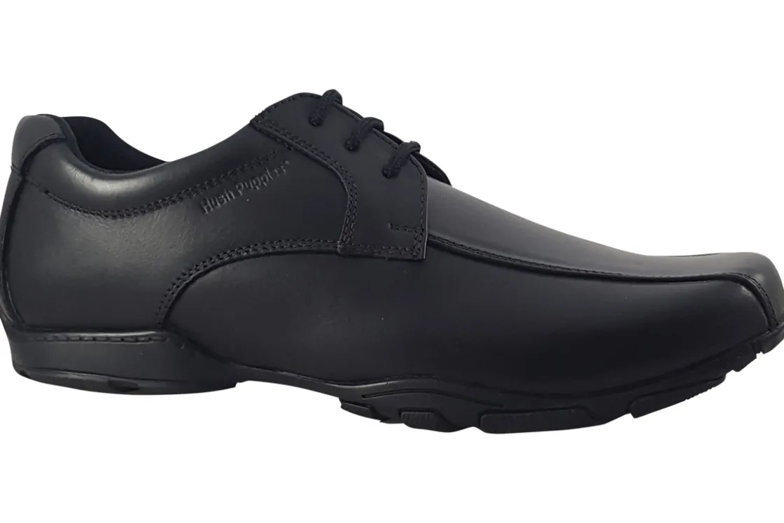 BOY Hush Puppies Junior Boys | Senior Boys<Vincente Lace Boys Leather School Shoes