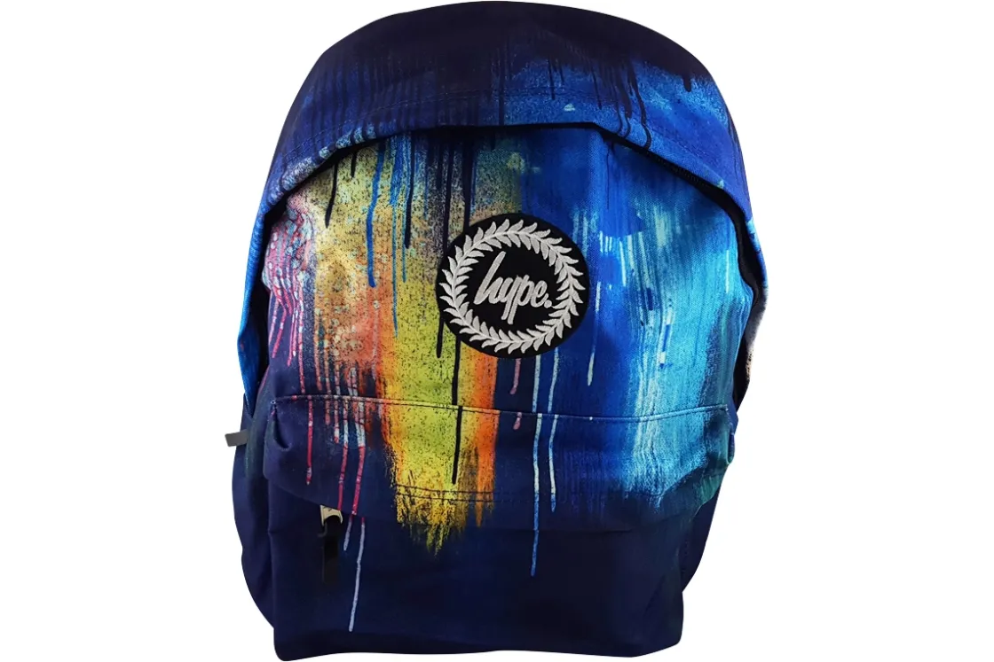 Hype School Bags<YVLR-642 Watercolour Drips Backpack School Bag