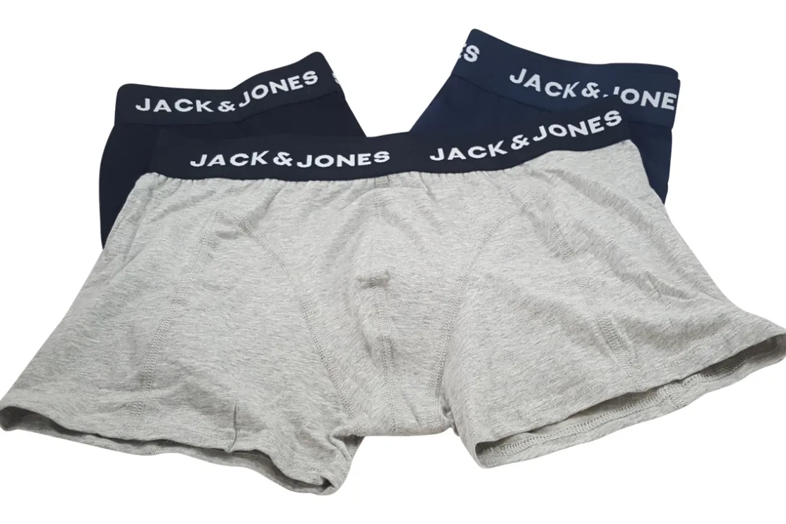 Jack Jones Mens Accessories<Anthony Trunks 3PK 12160750 Mens Underwear