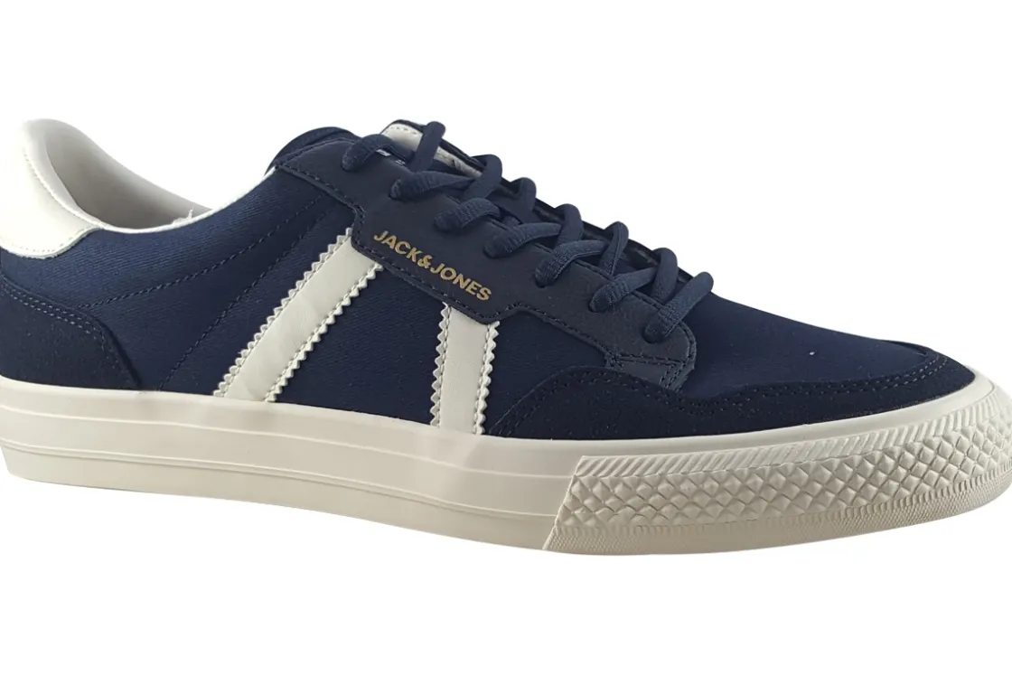 Jack Jones Apron Toe | Mens Shoes<Morden Canvas Sp 12251152 Navy Mens Fashion Trainers