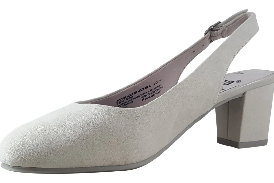 Women Jana Softline Womens Shoes<Armstrong 29460-20 (Wide Fit) Womens Suede Effect Shoes