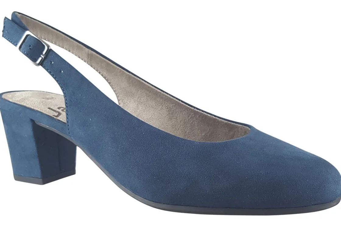 Women Jana Softline Womens Shoes<Armstrong 29460-20 (Wide Fit) Womens Suede Effect Shoes