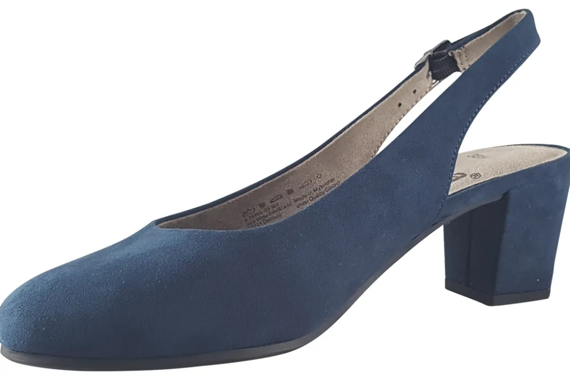 Women Jana Softline Womens Shoes<Armstrong 29460-20 (Wide Fit) Womens Suede Effect Shoes