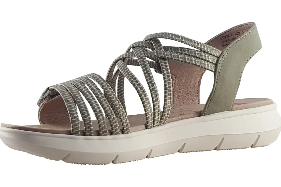 Women Jana Softline Womens Sandals<Erin 28766-42 (Wide Fit) Womens Sandals