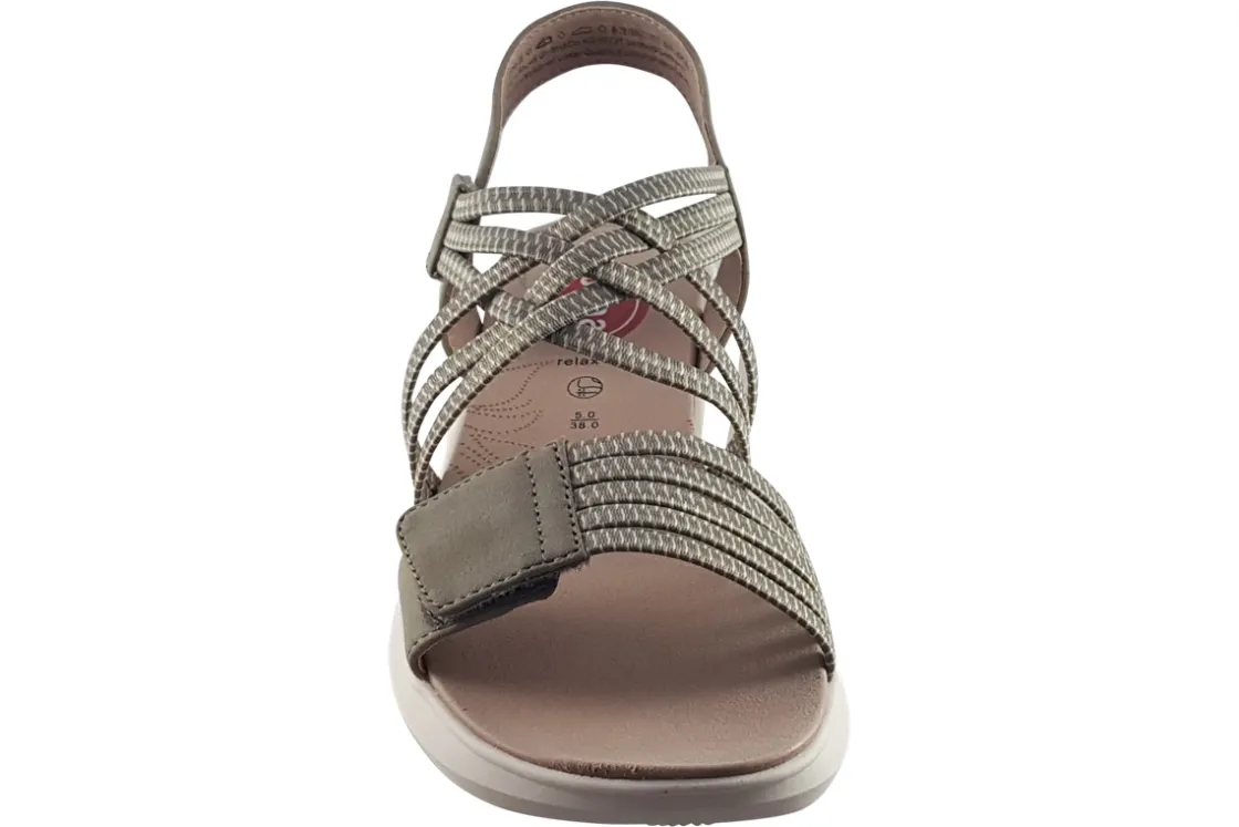 Women Jana Softline Womens Sandals<Erin 28766-42 (Wide Fit) Womens Sandals