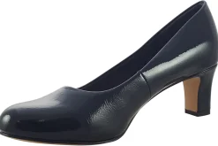 Women Jana Softline Womens Shoes<Laurie 22472-41 (Wide Fit) Black Leather Womens Shoes