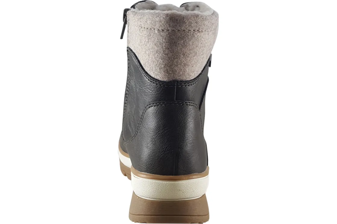 Women Jana Softline Womens Boots<Polly 26271-29 (Wide Fit) Womens Water Resistant Ankle Boots