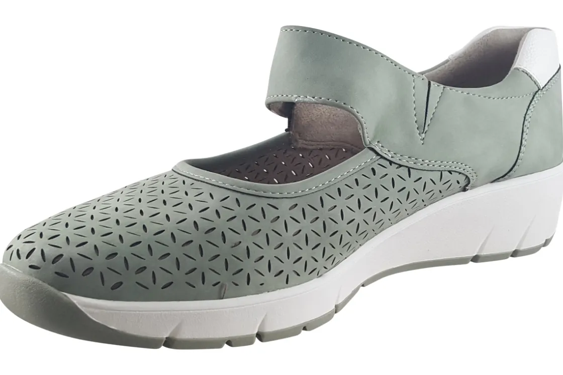 Women Jana Softline Womens Shoes<Tea 24664-42 (Wide Fit) Womens Mary Jane Shoes