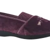 Women Jo & Joe Womens Slippers<Enid Womens Velour Slippers
