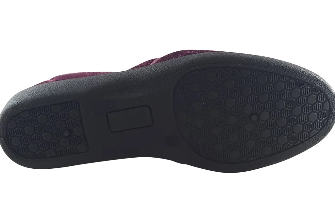 Women Jo & Joe Womens Slippers<Enid Womens Velour Slippers