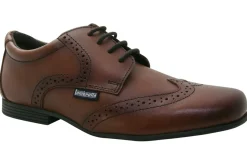 BOY Lambretta Boys Shoes<Tomkin Brogue Boys Leather Shoes
