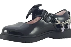 Lelli Kelly Junior Girls | Velcro<Anastasia Bracelet LK8522 Girls Leather Patent School Shoes