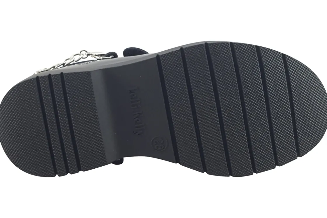 Lelli Kelly Junior Girls | Velcro<Anastasia Bracelet LK8522 Girls Leather Patent School Shoes