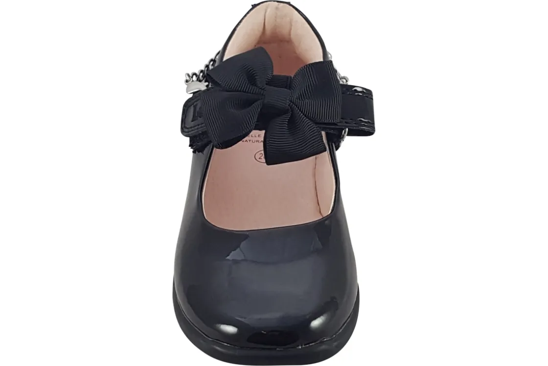 Lelli Kelly Junior Girls | Velcro<Angel Bracelet LK8224 Girls Leather Patent School Shoes