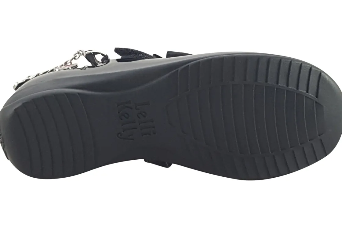 Lelli Kelly Junior Girls | Velcro<Angel Bracelet LK8224 Girls Leather Patent School Shoes