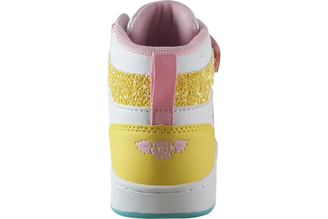 Lelli Kelly Velcro | Girls Boots<Anna Hi-Top LK2016 Black/Pink Girls Boots