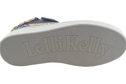 Lelli Kelly Velcro | Girls Boots<Gioiello Mid LK4412 Girls Black Gold Fashion Trainers
