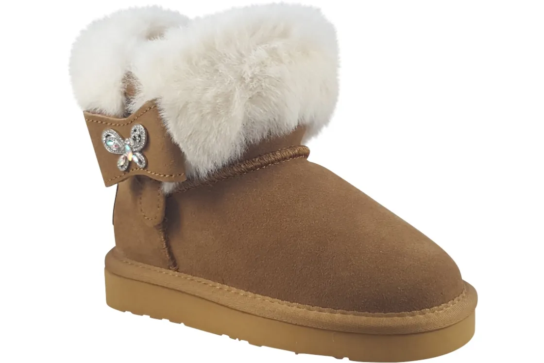 Lelli Kelly Slip-On | Girls Boots<Lily 'Fur' LK4356 Girls Boots