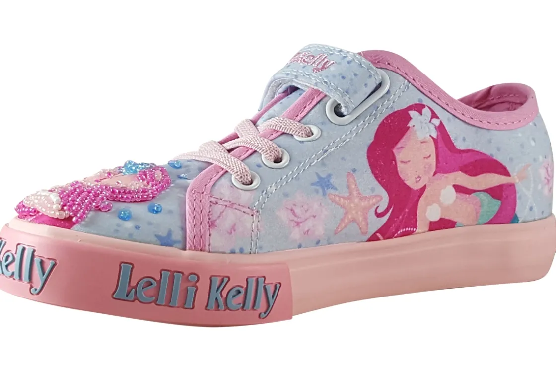Lelli Kelly Velcro | Girls Shoes<Sirenetta Lo LK3480 Girls Canvas