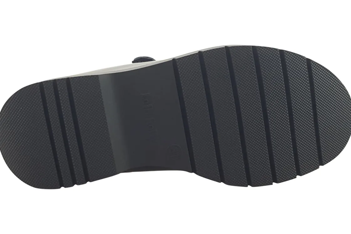 Lelli Kelly Junior Girls | Girls Shoes<Strawberry 2.0 LK8914 Girls Black Leather Patent School Shoes
