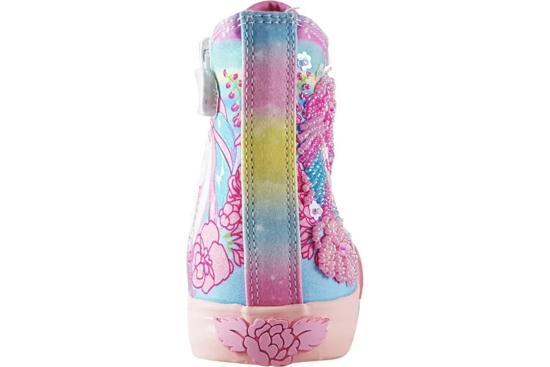 Lelli Kelly Laced | Girls Shoes<Unicorn Mid LK3488 Girls Shoes