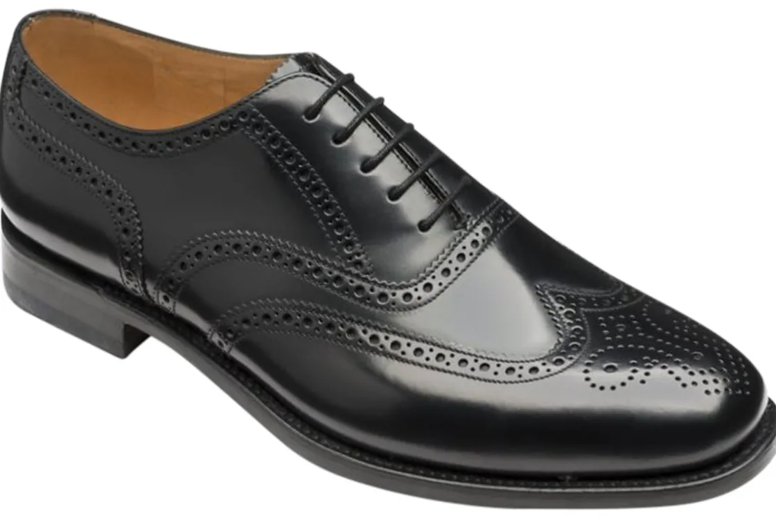 Loake Brogues | Mens Shoes<202 Mens Leather Brogue Shoes