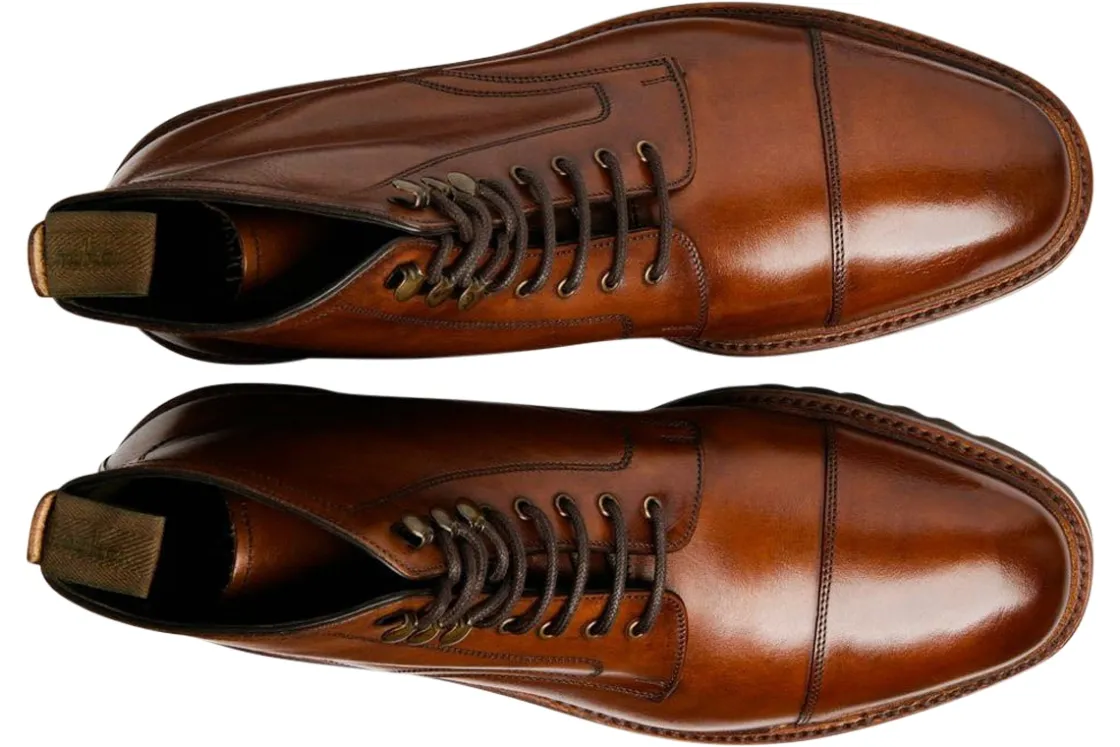 Loake Oxford Toe Cap | Mens Boots<Aquarius Mens Leather Boot